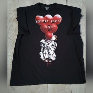 IT 2XL Pennywise Black Shirt